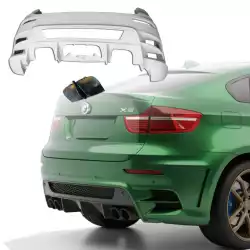 FRP LUMM Rear Bumper w Diffuser > BMW X6 2008-2014 > 5dr image - 1