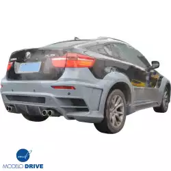 FRP LUMM Rear Bumper w Diffuser > BMW X6 2008-2014 > 5dr image - 7