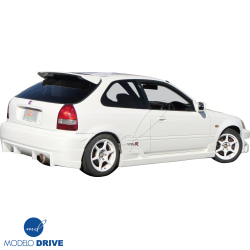ModeloDrive FRP BCLU Rear Add-on Valance > Honda Civic (EK9) 1996-2000 > 3-Door Hatch image - 5