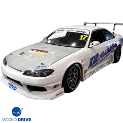 ModeloDrive FRP ORI S14.5 Wide Body 20mm Fenders (front) > Nissan 240SX (S14) 1995-1998 image - 2