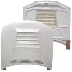 FRP DMA D1 Hood > Nissan Skyline (R33) GTS 1993-1995 image - 1