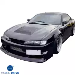 FRP DMA D1 Hood > Nissan 240SX (S14) 1997-1998 image - 2