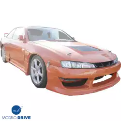 FRP DMA D1 Hood > Nissan 240SX (S14) 1997-1998 image - 6