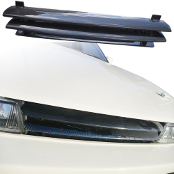 ModeloDrive Carbon Fiber GTR Style Grille > Nissan Silvia (S13) 1989-1994 image - 10