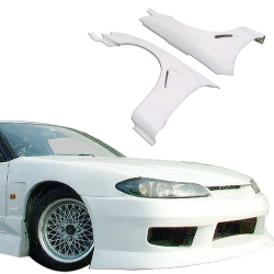 ModeloDrive FRP ORI S13.5 Wide Body 20mm Fenders (front) > Nissan 240SX 1989-1994 > 2/3dr image - 18