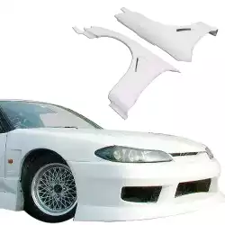 FRP ORI S13.5 Wide Body 20mm Fenders (front) > Nissan 240SX 1989-1994 > 2/3dr image - 18