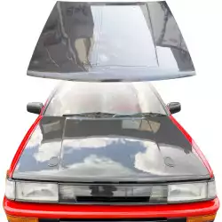 Carbon Fiber OER Hood > Toyota Corolla Levin (AE86) 1984-1987 image - 1