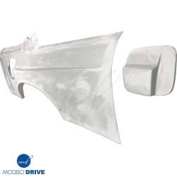 ModeloDrive FRP ORI t2 50mm Fenders (rear) 3pc w Gas Cap > Nissan 240SX (S14) 1995-1998 image - 6