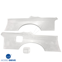 ModeloDrive FRP ORI t2 50mm Fenders (rear) 3pc w Gas Cap > Nissan 240SX (S14) 1995-1998 image - 7