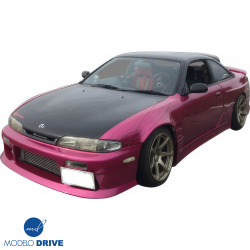 ModeloDrive FRP ORI t2 50mm Fenders (rear) 3pc w Gas Cap > Nissan 240SX (S14) 1995-1998 image - 11