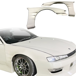 ModeloDrive FRP ORI t3 45mm Fenders (front) > Nissan 240SX (S14) 1997-1998 image - 20