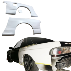 ModeloDrive FRP ORI t2 50mm Press Wide Body Fenders (rear) > Nissan 240SX 1989-1994 > 2dr Coupe image - 1