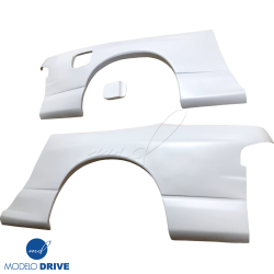 ModeloDrive FRP ORI t2 50mm Press Wide Body Fenders (rear) > Nissan 240SX 1989-1994 > 2dr Coupe image - 4