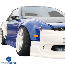 ModeloDrive FRP ORI t4 75mm Wide Body Fenders (front) > Nissan 240SX 1989-1994 > 2/3dr image - 2