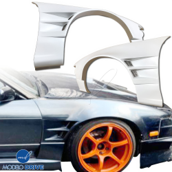 ModeloDrive FRP ORI t4 75mm Wide Body Fenders (front) > Nissan 240SX 1989-1994 > 2/3dr image - 25