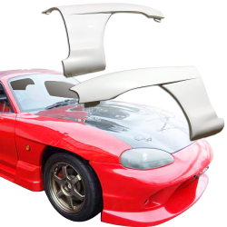 ModeloDrive FRP GVAR Wide Body 15mm Fenders (front) > Mazda Miata MX-5 (NB) 1998-2005 image - 1