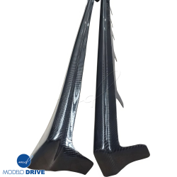 ModeloDrive Carbon Fiber ODUL Side Skirt Splitters > Mazda RX-7 (FC3S) 1989-1992 image - 8