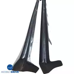 Carbon Fiber ODUL Side Skirt Splitters > Mazda RX-7 (FC3S) 1989-1992 image - 8