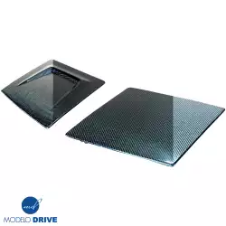 Carbon Fiber NACA Single Vent Headlight Covers > Mazda RX-7 (FC3S) 1986-1992 image - 3