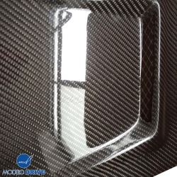 ModeloDrive Carbon Fiber NACA Single Vent Headlight Covers > Mazda RX-7 (FC3S) 1986-1992 image - 6