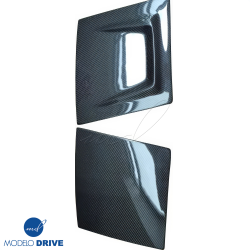 ModeloDrive Carbon Fiber NACA Single Vent Headlight Covers > Mazda RX-7 (FC3S) 1986-1992 image - 8