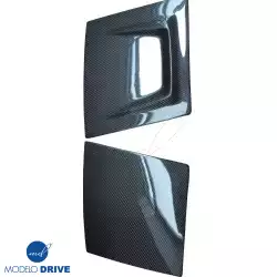 Carbon Fiber NACA Single Vent Headlight Covers > Mazda RX-7 (FC3S) 1986-1992 image - 8