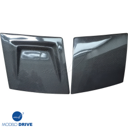 ModeloDrive Carbon Fiber NACA Single Vent Headlight Covers > Mazda RX-7 (FC3S) 1986-1992 image - 11