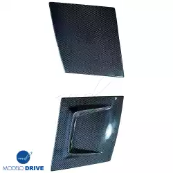 Carbon Fiber NACA Single Vent Headlight Covers > Mazda RX-7 (FC3S) 1986-1992 image - 12