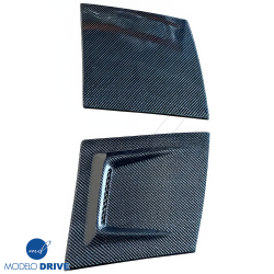 ModeloDrive Carbon Fiber NACA Single Vent Headlight Covers > Mazda RX-7 (FC3S) 1986-1992 image - 16