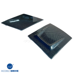 ModeloDrive Carbon Fiber NACA Single Vent Headlight Covers > Mazda RX-7 (FC3S) 1986-1992 image - 23