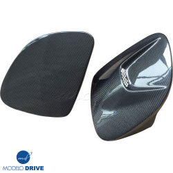 ModeloDrive Carbon Fiber NACA Single Vent Headlight Covers > Mazda RX-7 (FD3S) 1993-1997 image - 2