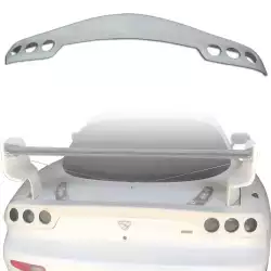 FRP RAME 6-Hole Duckbill Spoiler Wing > Mazda RX-7 (FD3S) 1993-1997 image - 9