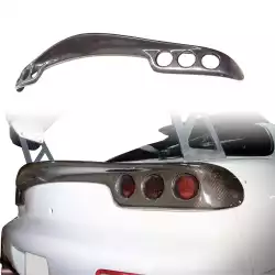 Carbon Fiber RAME 6-Hole Duckbill Spoiler Wing > Mazda RX-7 (FD3S) 1993-1997 image - 15