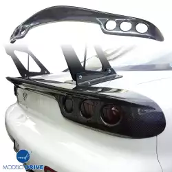 Carbon Fiber RAME 6-Hole Duckbill Spoiler Wing > Mazda RX-7 (FD3S) 1993-1997 image - 16