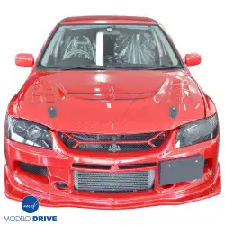 FRP VOLT Hood > Mitsubishi Evolution EVO8 EVO9 2003-2006 image - 3