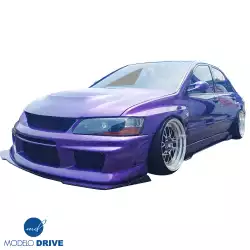 FRP MONS Hood > Mitsubishi Evolution EVO8 EVO9 2003-2006 image - 12