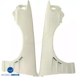 FRP DMA D1 Wide Body 30mm Fenders (front) > Nissan Cefiro (A31) 1989-1993 image - 10