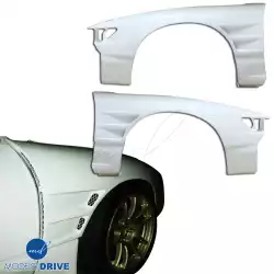 FRP DMA D1 40mm Wide Body Fenders (front) > Nissan Silvia (S13) 1989-1994 image - 9