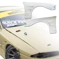 FRP BSPO Wide Body 30mm Fenders (front) 2pc > Nissan Skyline (R32) GTS 1990-1994 image - 1