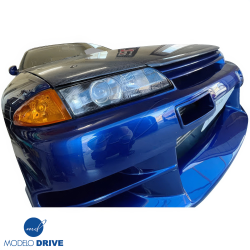 ModeloDrive Carbon Fiber OER GTR Hood Brow Accent > Nissan Skyline (R32) 1990-1994 image - 12