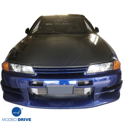ModeloDrive Carbon Fiber OER GTR Hood Brow Accent > Nissan Skyline (R32) 1990-1994 image - 15