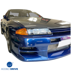 ModeloDrive Carbon Fiber OER GTR Hood Brow Accent > Nissan Skyline (R32) 1990-1994 image - 17