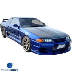 ModeloDrive Carbon Fiber OER GTR Hood Brow Accent > Nissan Skyline (R32) 1990-1994 image - 20