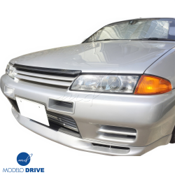 ModeloDrive Carbon Fiber OER GTR Hood Brow Accent > Nissan Skyline (R32) 1990-1994 image - 2
