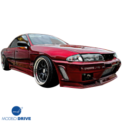 ModeloDrive FRP CFAC Wide Body Fenders (rear) 4pc > Nissan Skyline (R32) 1990-1994 > 4dr Sedan image - 25