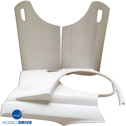 ModeloDrive FRP CFAC Wide Body Fenders (rear) 4pc > Nissan Skyline (R32) 1990-1994 > 4dr Sedan image - 9