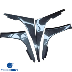 ModeloDrive Carbon Fiber TB GTR Canards 4pc > Nissan Skyline (R32) 1990-1994 image - 5