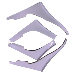 ModeloDrive FRP TB GTR Canards 4pc > Nissan Skyline (R32) 1990-1994 image - 1