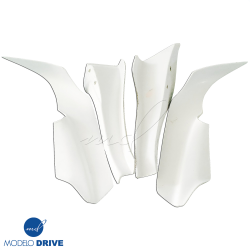 ModeloDrive FRP BORD Front Bumper Canards 4pc > Nissan Skyline (R33) GTR 1995-1998 image - 2