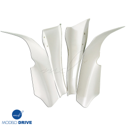 ModeloDrive FRP BORD Front Bumper Canards 4pc > Nissan Skyline (R33) GTR 1995-1998 image - 5